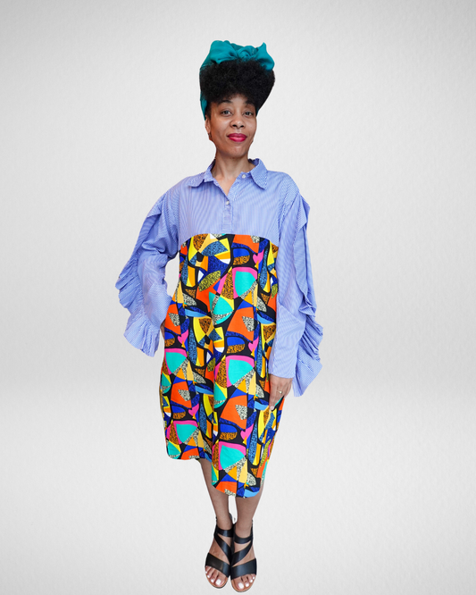 African Fashion Ankara Dress