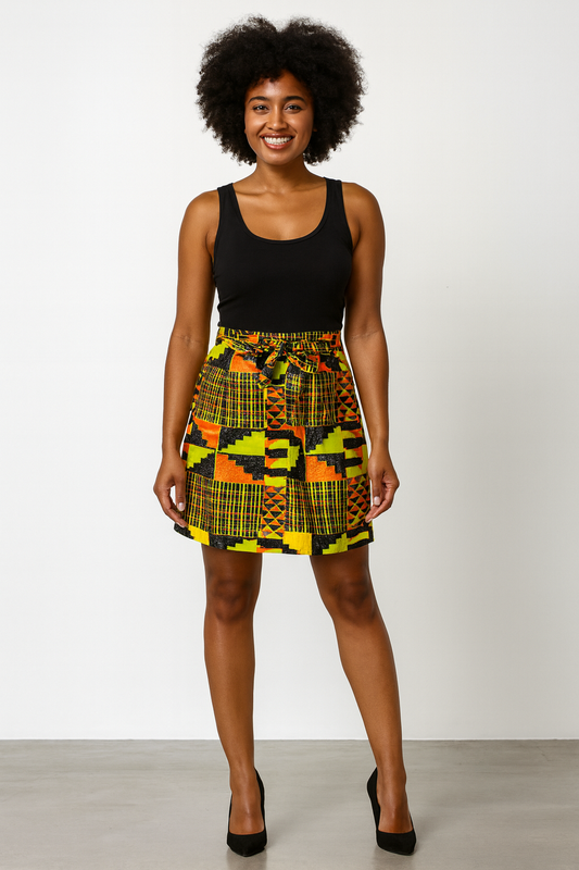 Ankara Wrap Skirts Online | African Skirts | Kente