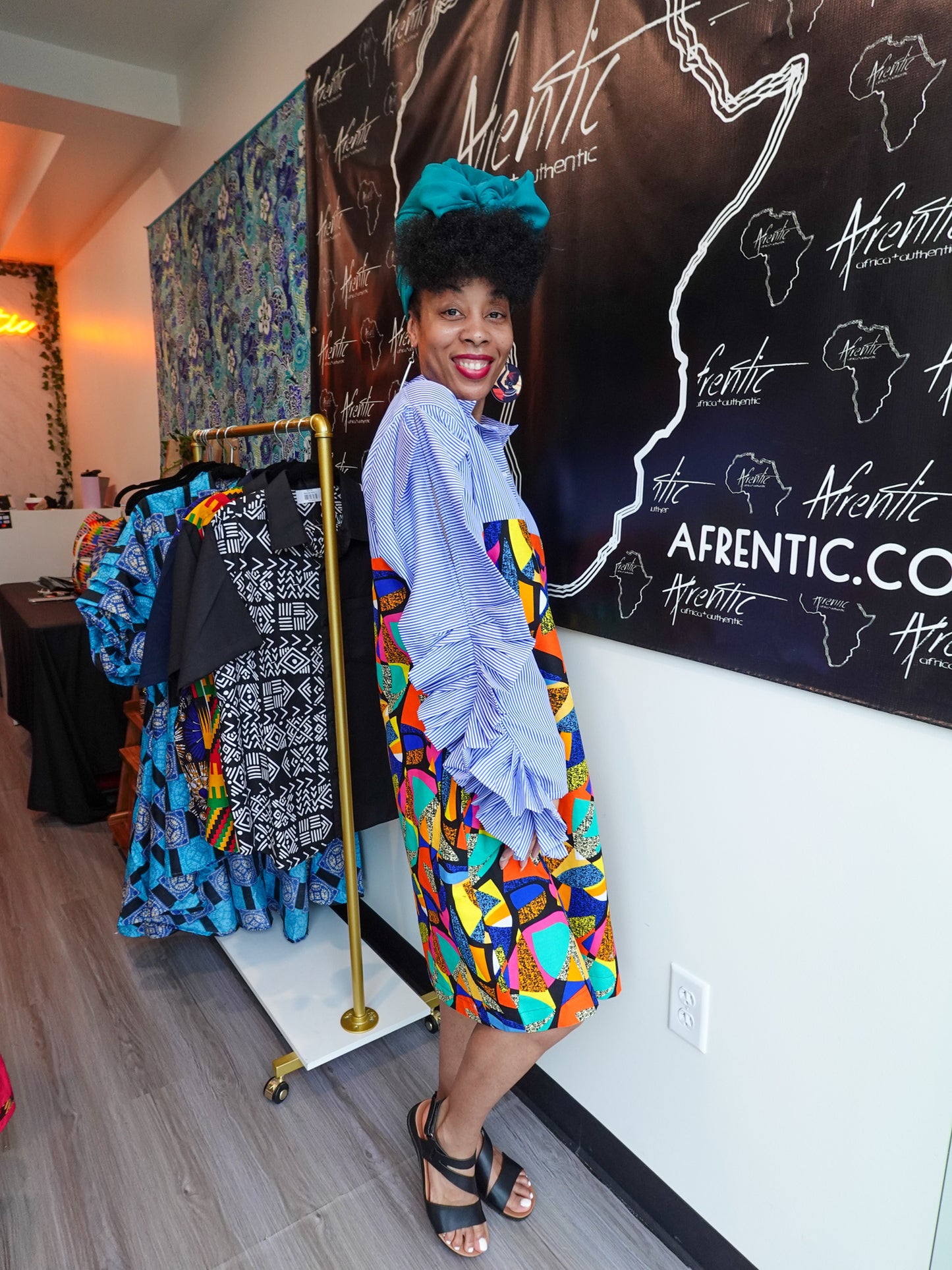 African Fashion Ankara Dress