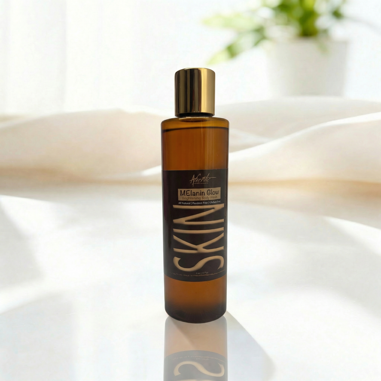 Liquid African Black Soap Online | Afrentic Skincare| MElanin Glow