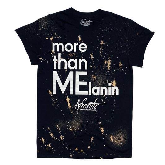 Distressed African Tees Online | Afrentic More Than Melanin