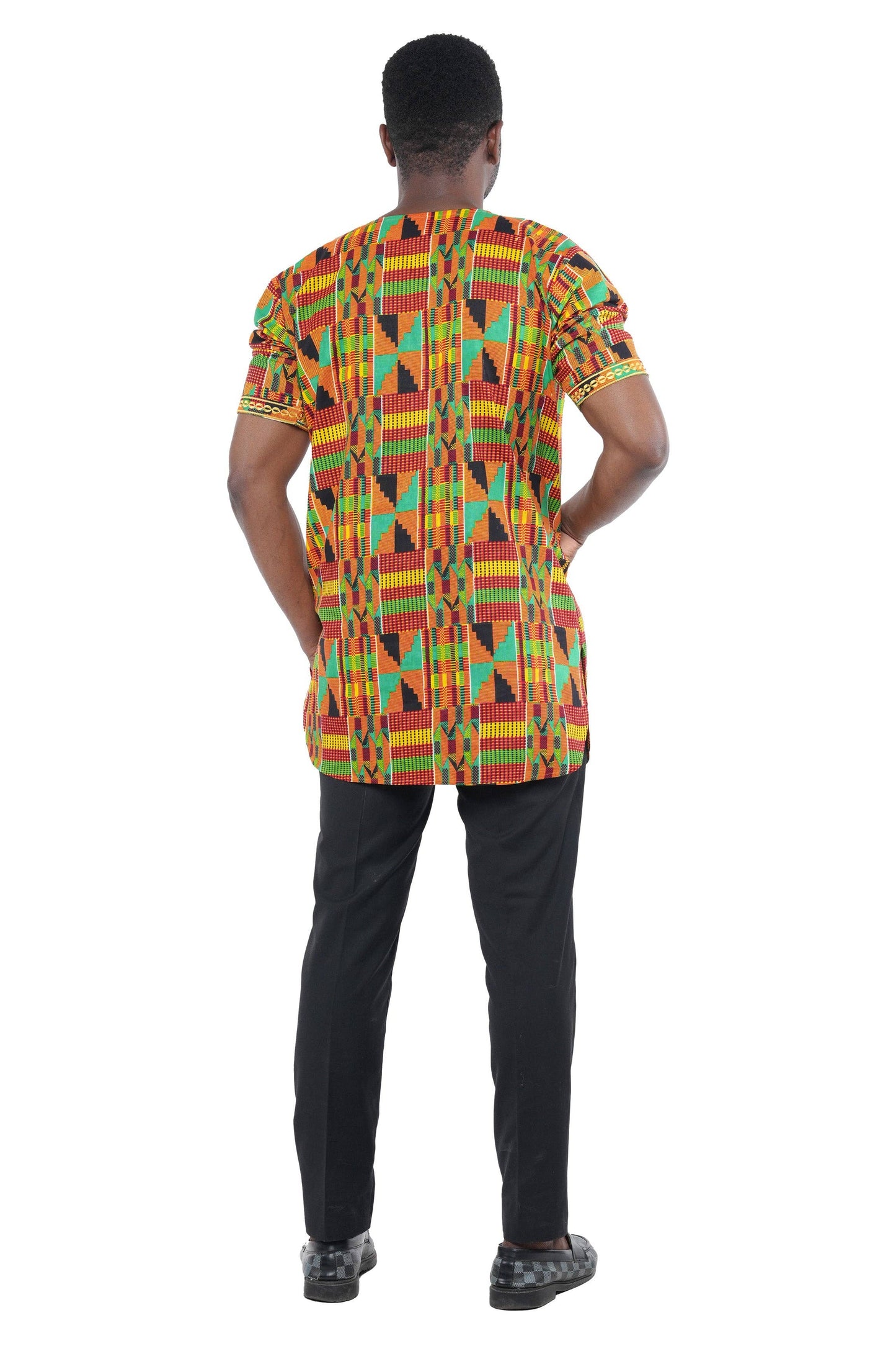 Gold Kente Top