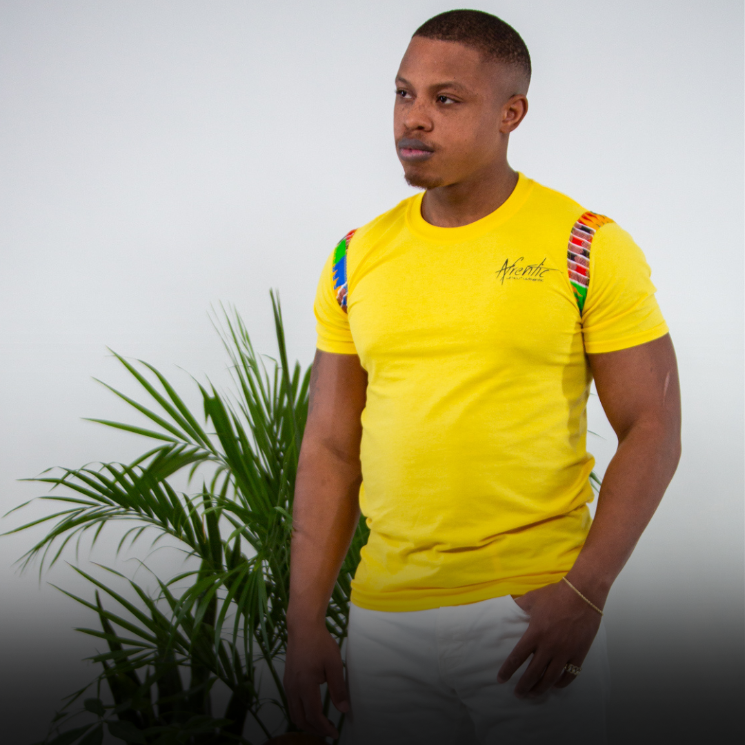 Afrentic Classic Tee Yellow