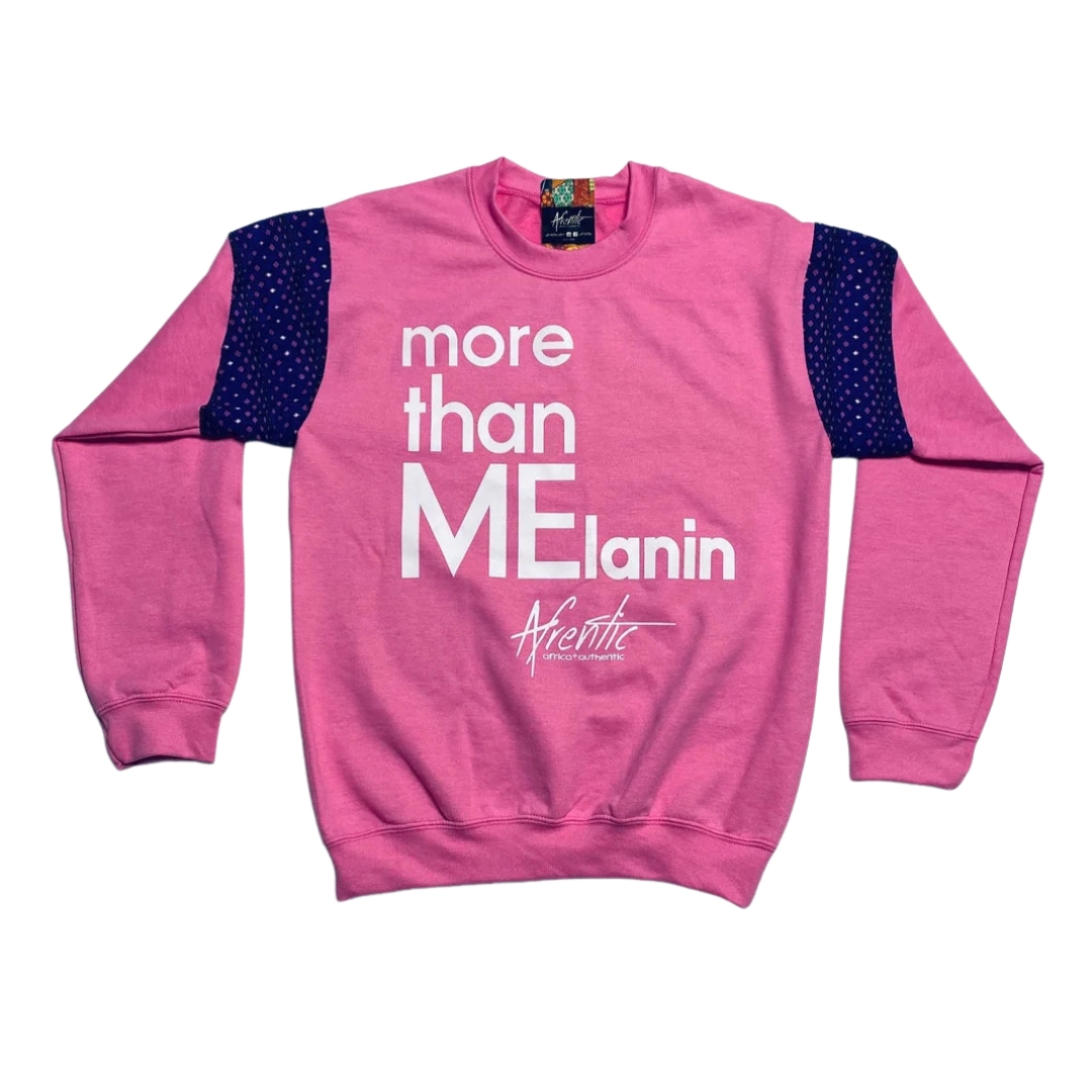 African Fashion Ankara Fabric Sweater Pink