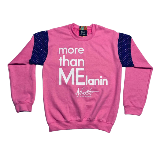 African Fashion Ankara Fabric Sweater Pink