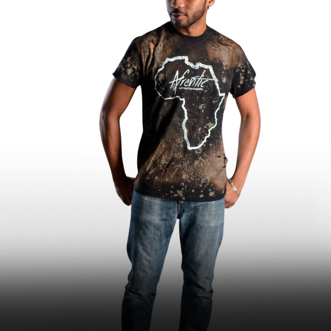 Afrentic Continental Distressed Tee