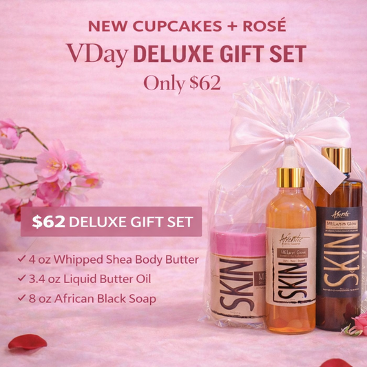 Vday Special Bundle | Melanin Glow Skincare | Deluxe