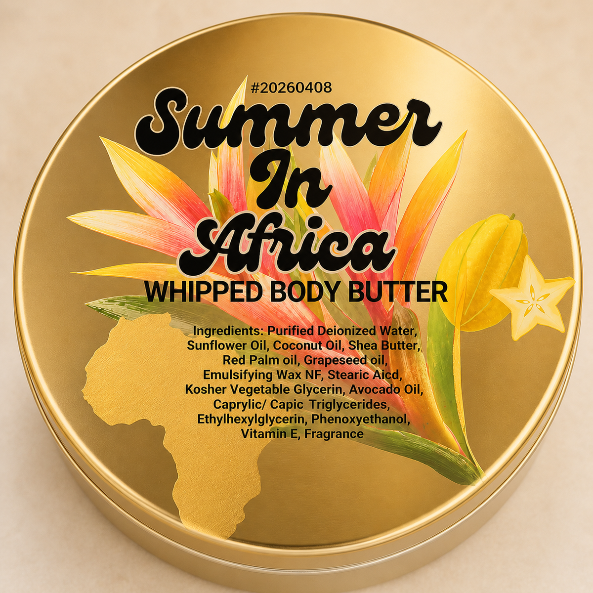 Whipped Shea Butter for Dry Skin