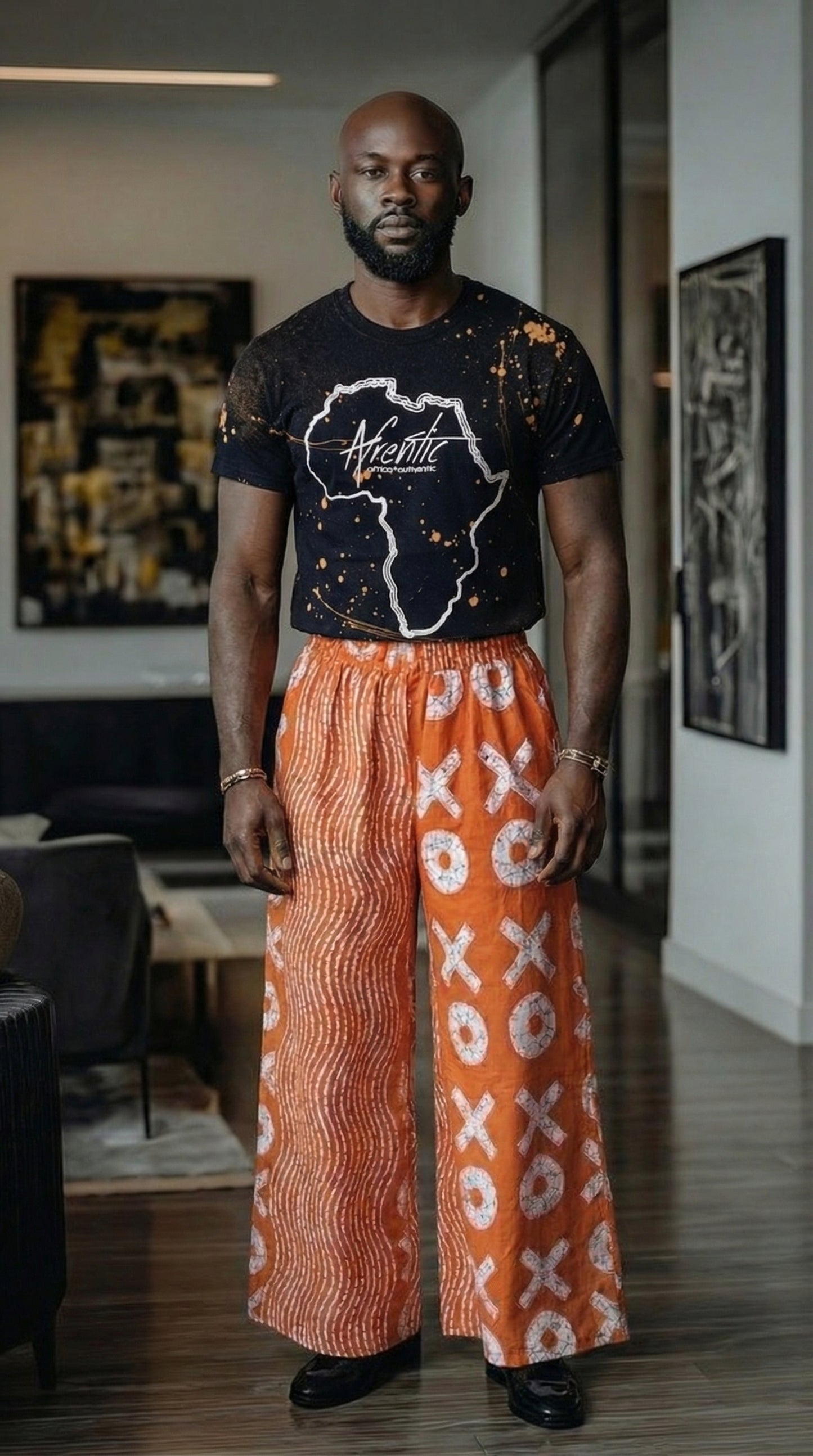 XOXO WIDE PANT | ORANGE
