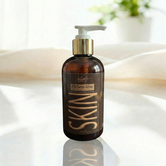 Liquid African Black Soap Online | Afrentic Skincare| MElanin Glow