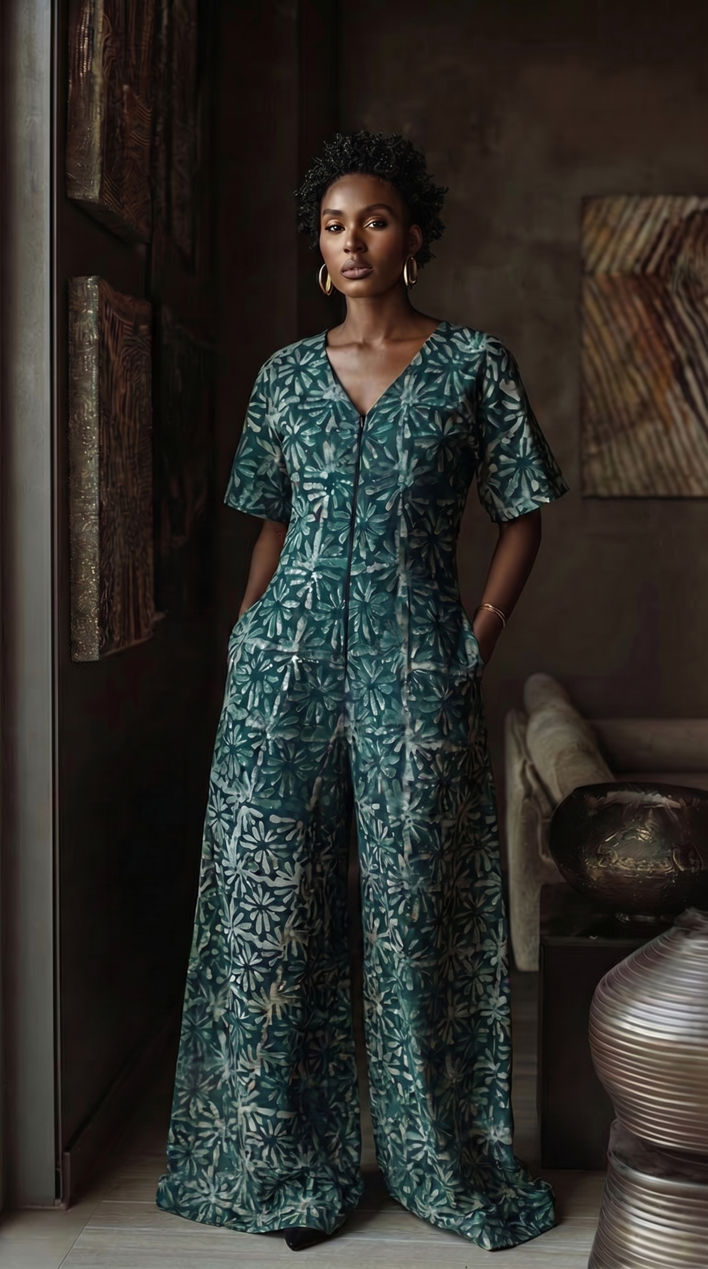 Adire Jumpsuit