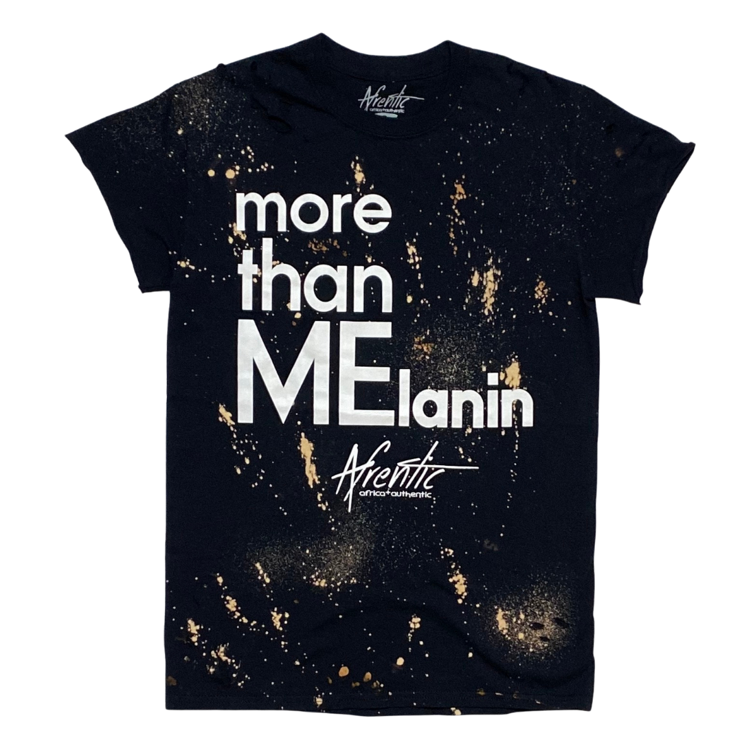 More Than Melanin Distressed Tee